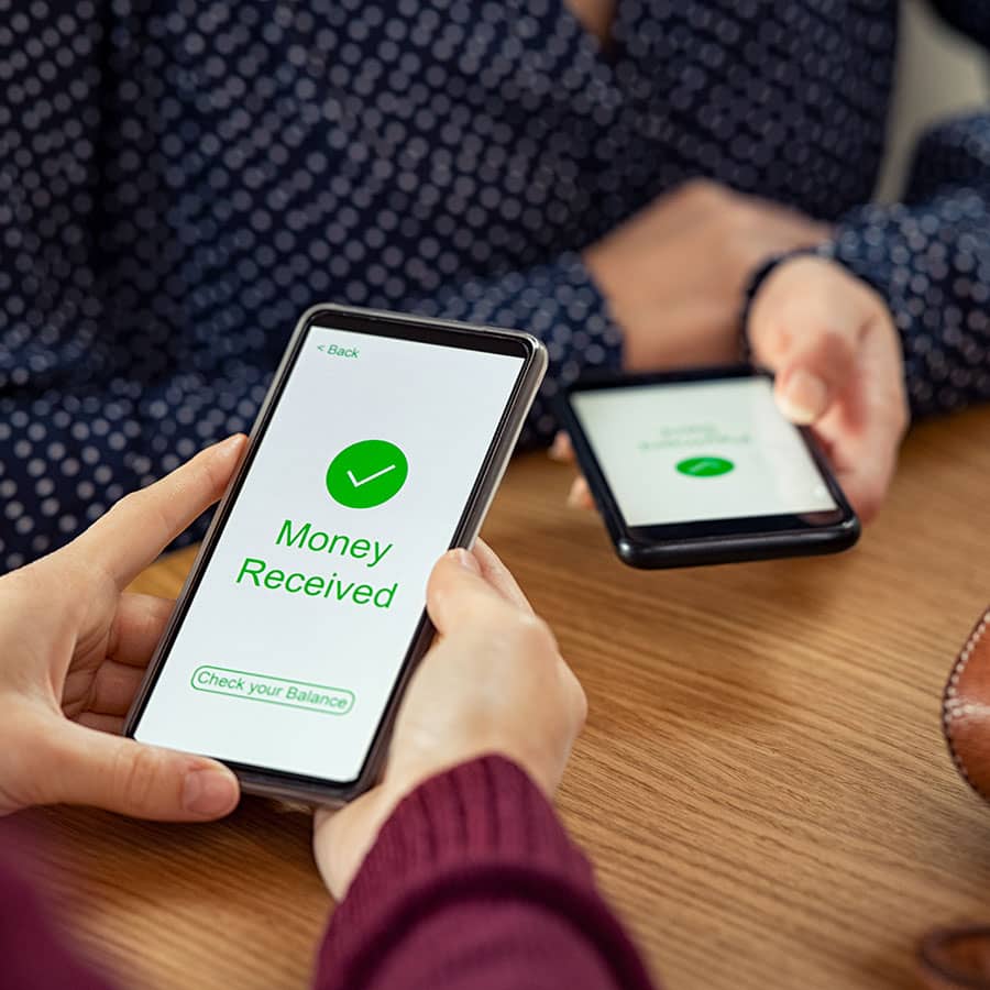 Sending and receiving money with Zelle